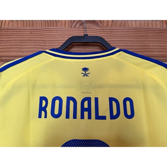 Adidas Al Nassr Cristiano Ronaldo #7 Home Jersey 24/25 Men's Size XL JP0459 - Picture 9 of 11